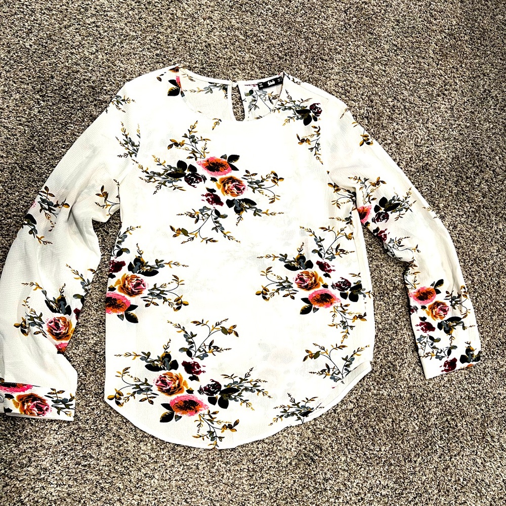 Long Sleeve Floral Shirt